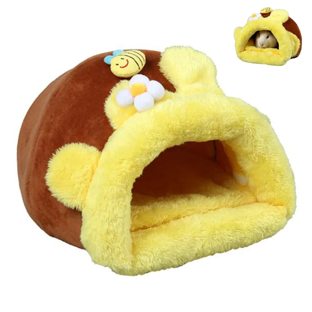 Jormftte Cosanter Weicher Warm Haustier Nest Kuschelhöhle Mit Schöne Muster, Hamstern Meerschweinchen Nest 10 Jormftte Cosanter Weicher Warm Haustier Nest Kuschelhöhle Mit Schöne Muster, Hamstern Meerschweinchen Nest – Bild 10