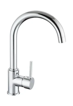 Schütte SCHÜTTE Küchenarmatur CASALLA, Niederdruck Armatur Küche, Energiesparender Wasserhahn Küche Chrom