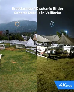 Reolink 4K Smarte PoE IP Kamera Outdoor Mit Personen-/Autoerkennung, 5X Optischer Zoom Überwachungskamera Aussen, Spotlight, Farbige Nachtsicht, Zwei-Wege-Audio, Micro SD-Kartensteckplatz, RLC-811A -Garten- & Gewächshäuser Geschäft 07cd93ea04b5938e76de6cc45e3b82ea