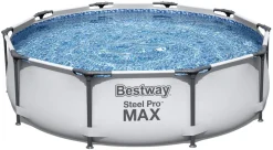 Bestway 56408 Rund Aufstellpool Stahl Pro Max 305x76 CmGestalten: Rund, Maße: 3 - 3,99 M, Filterpumpe: 58381 24 Bestway 56408 Rund Aufstellpool Stahl Pro Max 305x76 CmGestalten: Rund, Maße: 3 - 3,99 M, Filterpumpe: 58381 -Garten- & Gewächshäuser Geschäft 07d61b47232afc527a6d77ea883c0ab3