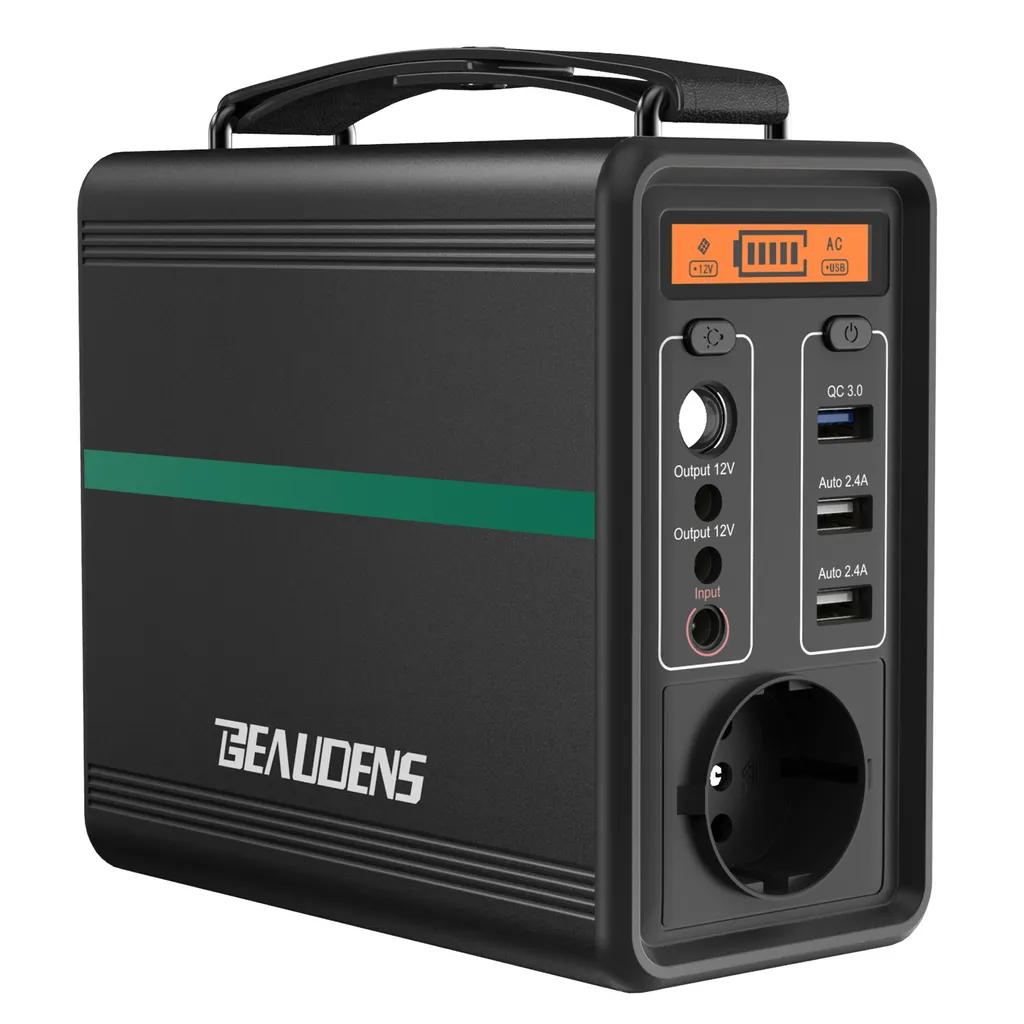 BEAUDENS 150W Tragbare Power Station 166Wh/52000mAh Solar Generator Solargenerator Stromerzeuger Mit 100W Solarpanels Solaranlagen Solarladegerät Solarzelle Solarbox Akku Ladegerät Powerbank Typ-C/USB Für Notstrom/Camping/Wohnmobile/zu Hause/ Reise CPAP Emergency 3 BEAUDENS 150W Tragbare Power Station 166Wh/52000mAh Solar Generator Solargenerator Stromerzeuger Mit 100W Solarpanels Solaranlagen Solarladegerät Solarzelle Solarbox Akku Ladegerät Powerbank Typ-C/USB Für Notstrom/Camping/Wohnmobile/zu Hause/ Reise CPAP Emergency – Bild 3