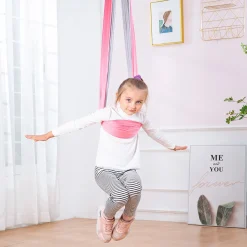 Topchances Kinderschaukel Hängematte, Indoor Therapieschaukel, Kuschelhängematte Für Kinder Mit ADHS, Asperger, Sensorische Integrationstherapie Double Layer Pod Schaukelstuhl -Garten- & Gewächshäuser Geschäft 083ee6848e4f6281cad11b916565e3a0