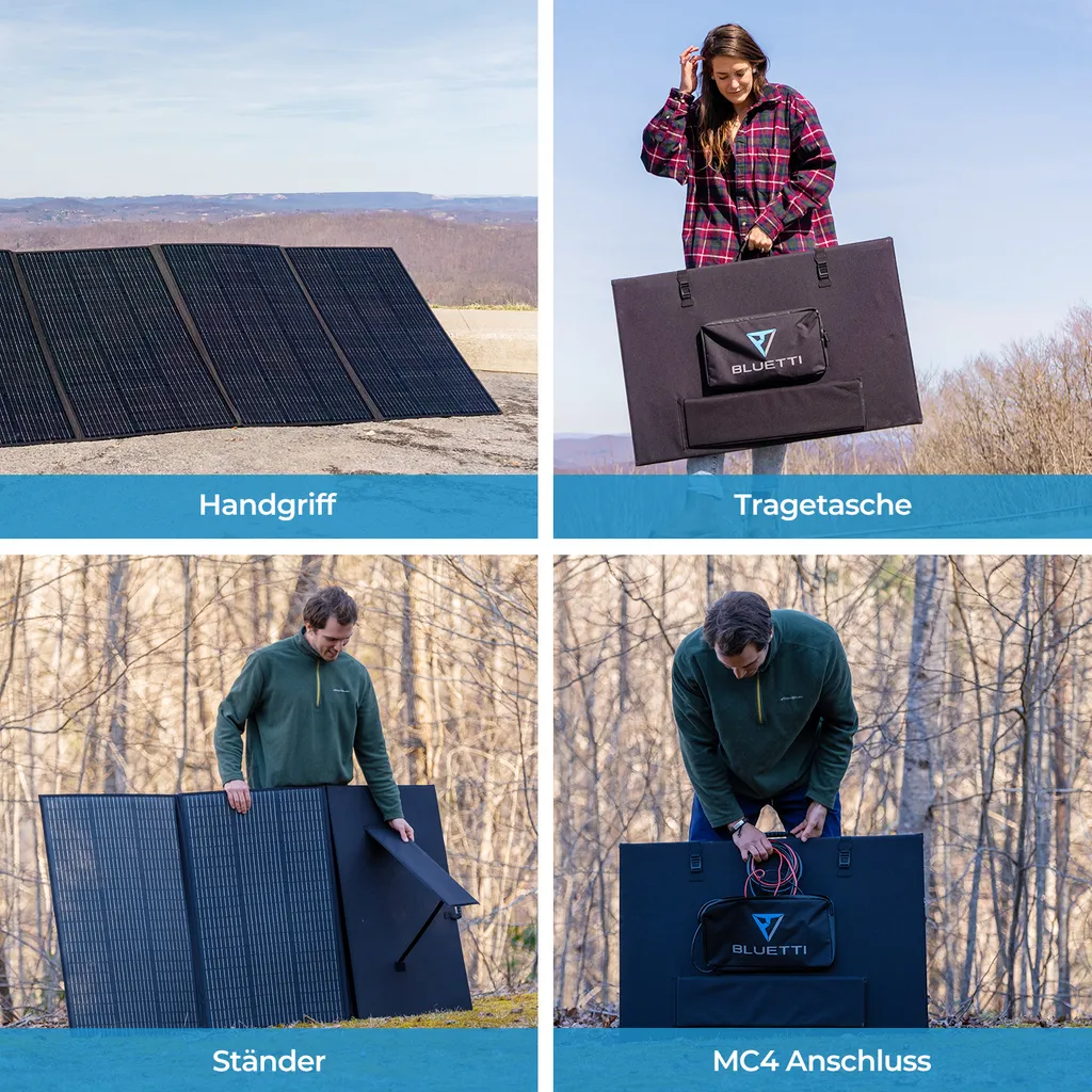 BLUETTI Erweiterbare Tragbare Powerstation AC300/3PV200 Solarmodule Mit B300 Erweiterungsbatterie, 3072Wh LiFePO4 Batterie Backup Mit 6 3000W AC Steckdosen (6000W Spitzen), Solargenerator Für Vanlife 10 BLUETTI Erweiterbare Tragbare Powerstation AC300/3PV200 Solarmodule Mit B300 Erweiterungsbatterie, 3072Wh LiFePO4 Batterie Backup Mit 6 3000W AC Steckdosen (6000W Spitzen), Solargenerator Für Vanlife – Bild 10