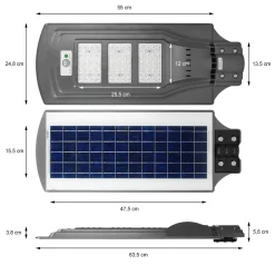 ECD Germany LED Solar Straßenlampe 60W Mit Lichtsteuerung Und Radar-Sensor - 60 LEDs - KaltWeiß - Wasserdicht IP65 - Für Outdoor Garten Wege Einfahrten - Straßenlaterne Straßenleuchte Solarleuchte 12 ECD Germany LED Solar Straßenlampe 60W Mit Lichtsteuerung Und Radar-Sensor - 60 LEDs - KaltWeiß - Wasserdicht IP65 - Für Outdoor Garten Wege Einfahrten - Straßenlaterne Straßenleuchte Solarleuchte -Garten- & Gewächshäuser Geschäft 0909b2331513b5f764acb0e307900ed8