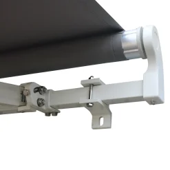 Outsunny Markise Gelenkarmmarkise Sonnenschutz 3,5x2,5m Mit Handkurbel Grau Alu+Polyester 17 Outsunny Markise Gelenkarmmarkise Sonnenschutz 3,5x2,5m Mit Handkurbel Grau Alu+Polyester -Garten- & Gewächshäuser Geschäft 093efe0460e0282acd8cc953fd1afdba 1