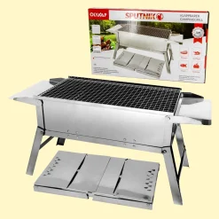 Olymp Handels GmbH Mangal Edelstahl Schaschlik Grill Sputnik Klappbarer Campinggrill 3 Olymp Handels GmbH Mangal Edelstahl Schaschlik Grill Sputnik Klappbarer Campinggrill -Garten- & Gewächshäuser Geschäft 09466725dbb8e022d7cb3f857791f036