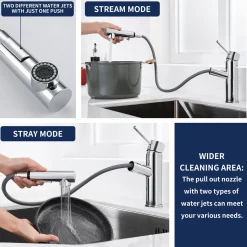 Homelody Wasserhahn Küche/Bad, Küchenarmatur Mit Ausziehbarer Brause, Spültischarmatur Mit Herausziehbarer Dual-Spülbrause, 120° Drehbar Mischbatterie Küche, Armatur 13 Homelody Wasserhahn Küche/Bad, Küchenarmatur Mit Ausziehbarer Brause, Spültischarmatur Mit Herausziehbarer Dual-Spülbrause, 120° Drehbar Mischbatterie Küche, Armatur -Garten- & Gewächshäuser Geschäft 095801514701d9c97d4ac940cc57f47a