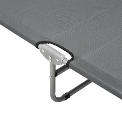 Casa.pro Sonnenliege Carcao Gartenliege Strandliege Bis 110 Kg Verstellbar Liege Zusammenklappbar Stahlgestell Dunkelgrau -Garten- & Gewächshäuser Geschäft 0968a53d9e4bdcf127d9bc571a01fa04