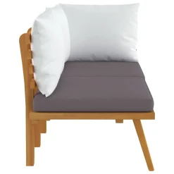 VidaXL 2-tlg. Garten-Lounge-Set Mit Kissen Massivholz Akazie -Garten- & Gewächshäuser Geschäft 097477c6e5ec008a643b718a77935a6f