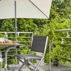 Siena Garden Tesoro Gartenstuhl, Klappbar, Silber -Garten- & Gewächshäuser Geschäft 0a3237cab73a57d0a75a58a49983408e