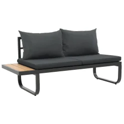 VidaXL 2-tlg. Garten-Ecksofa-Set Mit Auflagen Aluminium WPC -Garten- & Gewächshäuser Geschäft 0a39defcc563ffe3252a7481cc936748