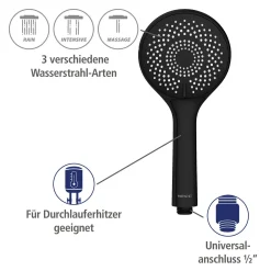 Wenko Duschsystem Watersaving Schwarz 24 Wenko Duschsystem Watersaving Schwarz -Garten- & Gewächshäuser Geschäft 0ac6713528ea072da980afd8ed6e6f2a