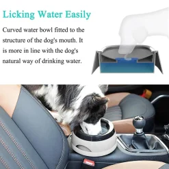 YisibaihTao 750ml Hunde Wassernapf Für Reisen, Abnehmbarer Auslaufsicherer, Spritzwassergeschützter Napf Für Hunde Und Katzen Unterwegs, Grau 23 YisibaihTao 750ml Hunde Wassernapf Für Reisen, Abnehmbarer Auslaufsicherer, Spritzwassergeschützter Napf Für Hunde Und Katzen Unterwegs, Grau -Garten- & Gewächshäuser Geschäft 0ad0cc9bdda9127e49e5502851edb247