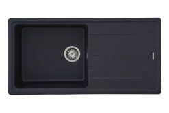 Küchenspüle Spüle Einbauspüle Granit Becken 100x50 Schwarz Respekta By Schock -Garten- & Gewächshäuser Geschäft 0adee89735c5643a5b51e95ebb484861