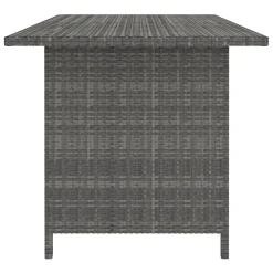 VidaXL Garten-Esstisch Grau 110x70x65 Cm Poly Rattan -Garten- & Gewächshäuser Geschäft 0aedba0d142e9d380091d02bf9cc0107