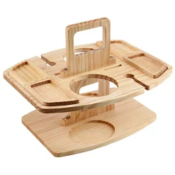 Jinaishop Picknick Obsttisch ,Weintisch,Holz Tragbar Im Freien,36*31*26 Cm -Garten- & Gewächshäuser Geschäft 0af52566b7f4a34b2eca36bf46ff8ca2