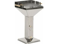 TrendLine Trichtergrill Miami Edelstahl