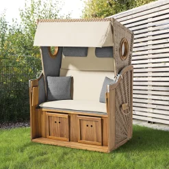 Maxxworld Hoberg Premium 2-Sitzer-Strandkorb Mit Bullaugen -Garten- & Gewächshäuser Geschäft 0b0f2c1acf79495d156451c8c3e2817c