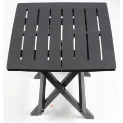 Schnäppchenriese24 Tisch Klapptisch Gartentisch Campingtisch Balkontisch Beistelltisch Kunststoff Schwarz -Garten- & Gewächshäuser Geschäft 0b2a31d84ab0f9e628d4055bf9278133