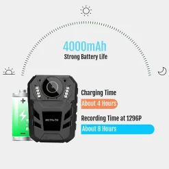 Retevis RT77B Körper Kamera, Polizeikamera, 1440P 4000mAh FHD-Autokamera, IR-Nachtsich, 170° -Mini Körper Kamera, IP54 Wasserdicht, Kamera Für Polizei, Bodycam 10 Retevis RT77B Körper Kamera, Polizeikamera, 1440P 4000mAh FHD-Autokamera, IR-Nachtsich, 170° -Mini Körper Kamera, IP54 Wasserdicht, Kamera Für Polizei, Bodycam -Garten- & Gewächshäuser Geschäft 0b2ef9a3868211bbc820e48ccbbf9bd9