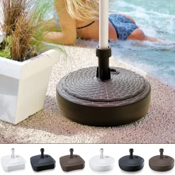 Deuba Sonnenschirmständer Schirmständer Befüllbar Wetterfest Rund Eckig, Form/Farbe:rund Anthrazit 7 Deuba Sonnenschirmständer Schirmständer Befüllbar Wetterfest Rund Eckig, Form/Farbe:rund Anthrazit -Garten- & Gewächshäuser Geschäft 0b4d0f50a695c2ca47b525be0c63ce81