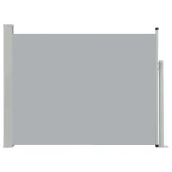 VidaXL Ausziehbare Seitenmarkise 140×500 Cm Grau