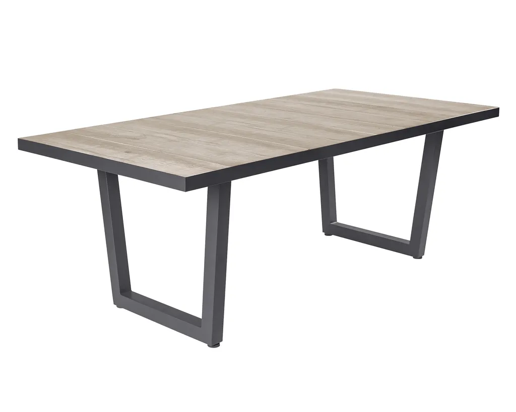 LC Garden »Bailado« Keramiktisch In Braun 200x100x75cm Gartentisch Mit Keramik Tischplatte Und V-Fuß 1 LC Garden »Bailado« Keramiktisch In Braun 200x100x75cm Gartentisch Mit Keramik Tischplatte Und V-Fuß