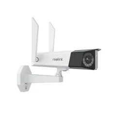 Reolink 4K Dual-Lens WLAN Überwachungskamera Aussen, 180° Ultra-Weitwinkel, Person-/Fahrzeug-/Haustier-Erkennung, 2,4/5 GHz WiFi, Farbnachtsicht, 2-Wege-Audio, Duo 2 WiFi -Garten- & Gewächshäuser Geschäft 0b9a3f5cad1a80d92ed4fff669f563cf