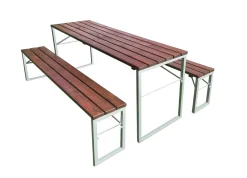 Natura Festzeltgarnitur Ajour 180x60