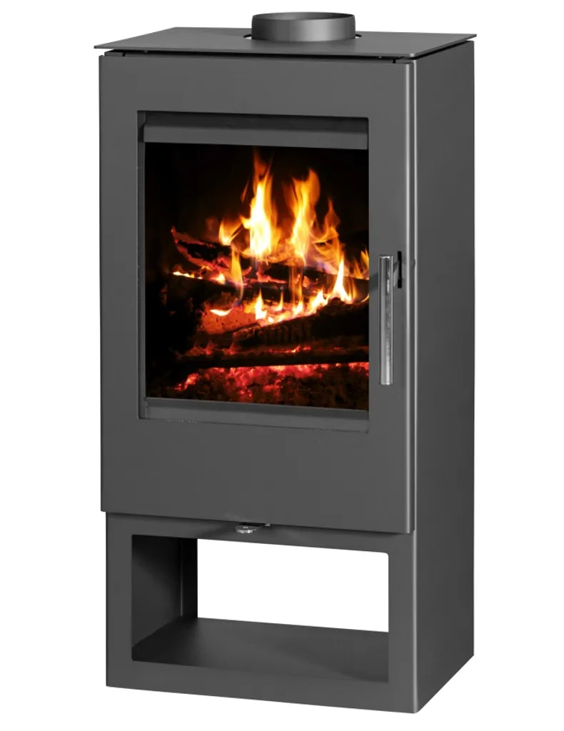 EEK A+ Kaminofen Victoria Toledo Schwarz - 7kW, Raumluftunabhängig 2 EEK A+ Kaminofen Victoria Toledo Schwarz - 7kW, Raumluftunabhängig – Bild 2