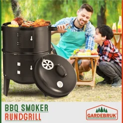 Deuba 3in1 Smoker Inkl. Thermometer Leichter Transport Räucherofen Holzkohlegrill BBQ Rundgrill Räuchertonne 22 Deuba 3in1 Smoker Inkl. Thermometer Leichter Transport Räucherofen Holzkohlegrill BBQ Rundgrill Räuchertonne -Garten- & Gewächshäuser Geschäft 0bdbea6ae38a2562d09a4ac0da39a60b