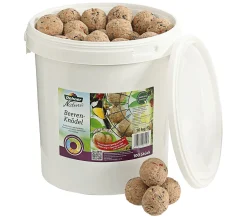 Dehner Natura Wildvogelfutter, Große Beeren-Knödel, Ohne Netz, 100 Stück Je 100 Gramm (10 Kg) -Garten- & Gewächshäuser Geschäft 0bdd228d14246949d286931a6d3d0546