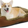 Aigostar Hundebett, Grosse Hunde Körbchen, Hundesofa, Hundekissen, Hundekorb Bezug Waschbar, M 75 * 50cm