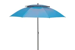 Derby By Doppler Derby Sonnenschirm / Strandschirm Windprofi 200cm Des. 821 Blau