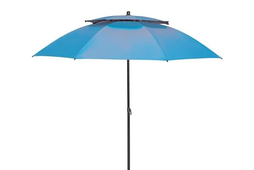 Derby By Doppler Derby Sonnenschirm / Strandschirm Windprofi 200cm Des. 821 Blau 1 Derby By Doppler Derby Sonnenschirm / Strandschirm Windprofi 200cm Des. 821 Blau