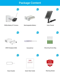 ZOSI C306 Drahtlos Wiederaufladbar Außen Akku Kamera Mit Solarpanel, Farbnachtsicht, PIR Menschenerkennung, Licht&Ton Alarm 18 ZOSI C306 Drahtlos Wiederaufladbar Außen Akku Kamera Mit Solarpanel, Farbnachtsicht, PIR Menschenerkennung, Licht&Ton Alarm -Garten- & Gewächshäuser Geschäft 0c676a72f6006d1070fc9e0ae966a39f