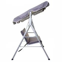 Mendler Hollywoodschaukel HWC-D61, Gartenschaukel Hängeschaukel Bank, 3-Sitzer UV 50+ Verstellbares Dach 197x185cm Dunkelgrau 10 Mendler Hollywoodschaukel HWC-D61, Gartenschaukel Hängeschaukel Bank, 3-Sitzer UV 50+ Verstellbares Dach 197x185cm Dunkelgrau -Garten- & Gewächshäuser Geschäft 0c9557da620ed763b90eb26031568182