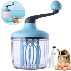 Mmgoqqt Schneebesen Küche, Milchschläger, Manueller Multifunktionaler Handmixer Für Sahne, Gefrostete Sahne, Kekse, Milchschaum, Instantbohnen, Küchenutensilien