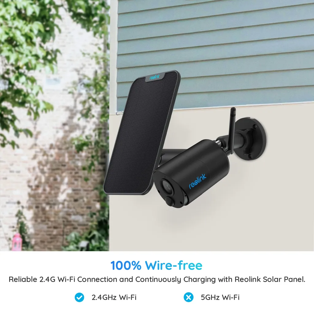 Reolink Kabellose Solar-/Akku WLAN IP-Überwachungskamera Outdoor Mit PIR-Bewegungsmelder, IR-Nachtsicht, 2-Wege-Audio, 1080P Argus Eco + 4MP Argus 3 Pro Mit Solarpanel--Bündel 5 Reolink Kabellose Solar-/Akku WLAN IP-Überwachungskamera Outdoor Mit PIR-Bewegungsmelder, IR-Nachtsicht, 2-Wege-Audio, 1080P Argus Eco + 4MP Argus 3 Pro Mit Solarpanel--Bündel – Bild 5