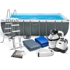 INTEX Ultra XTR Frame Pool Swimmingpool Sandfilter Leiter Uvm. 549x274cmx132cm -Garten- & Gewächshäuser Geschäft 0cf417165b6f79047597fe80f81f8e89