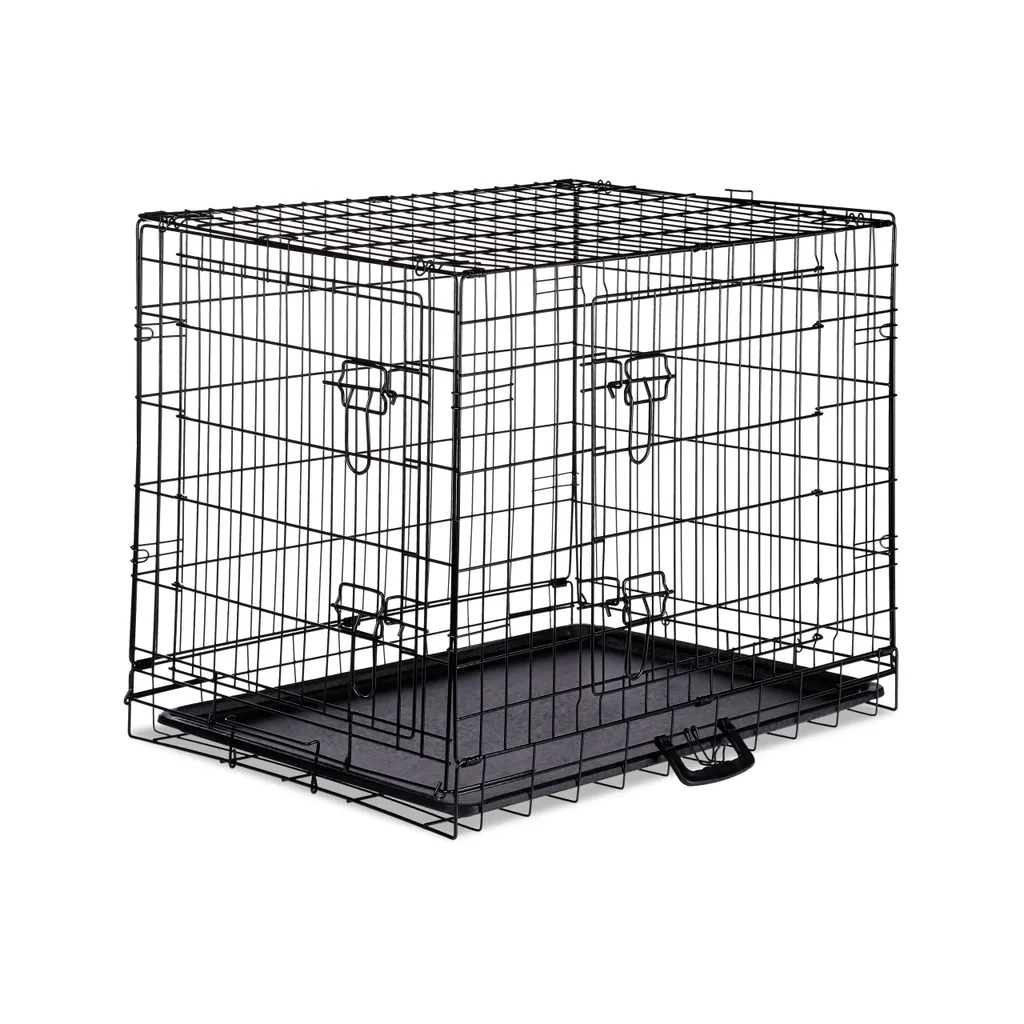 Relaxdays Faltbarer Hundekäfig Größe S-XXXL 10 Relaxdays Faltbarer Hundekäfig Größe S-XXXL – Bild 10