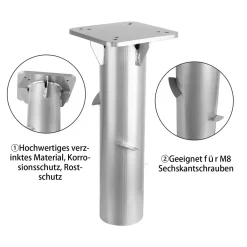 Lospitch Universal Bodenplatte Kurbelschirm Sonnenschirmständer Metall Bodenträger 16 Cm -Garten- & Gewächshäuser Geschäft 0d7163644fc9d5533b1c4ed0803aa0b3 1