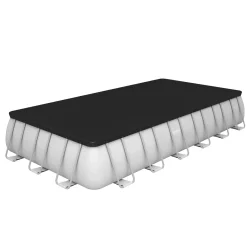 Bestway Power Steel™ Frame Pool Komplett-Set, Eckig, Mit Sandfilteranlage, Sicherheitsleiter & Abdeckplane 732 X 366 X 132 Cm -Garten- & Gewächshäuser Geschäft 0d834f667669e918de5b068b9d2e23ef