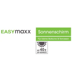 Maxxworld Easymaxx Balkon-Sonnenschirm »Halbrund« -Garten- & Gewächshäuser Geschäft 0d8408cf45c45c1af4b8715269cb899c