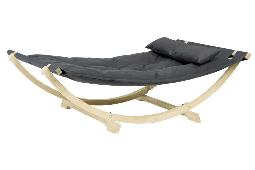 Amazonas Lounge Bed Anthracite 1 Amazonas Lounge Bed Anthracite