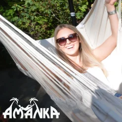 Amanka XXL Liege Hängesessel Mit Seitenfach Und Kissen - 220x120cm Outdoor Hängematte -Garten- & Gewächshäuser Geschäft 0db933ef66e8bfdf81d5375662e8d925