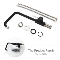 Homelody Küchenarmatur Schwarz Wasserhahn Küche 2 Strahlarten Spültischarmatur 360° Drehbar Einhebelmischer Hochdruck Spülbecken Armatur Mischbatterie Für Küchen, Schwarz 21 Homelody Küchenarmatur Schwarz Wasserhahn Küche 2 Strahlarten Spültischarmatur 360° Drehbar Einhebelmischer Hochdruck Spülbecken Armatur Mischbatterie Für Küchen, Schwarz -Garten- & Gewächshäuser Geschäft 0de3ff497bba3f7d84a973ea3cd2bd3f