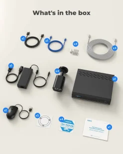 Reolink RLK8-810B4-A-B, 8MP PoE LAN IP-Überwachungskamera-Set 8-Kanal Mit 4 Kameras 2TB HDD, Intelligente Personen-/Fahrzeugerkennungfür 24/7 Überwachung 28 Reolink RLK8-810B4-A-B, 8MP PoE LAN IP-Überwachungskamera-Set 8-Kanal Mit 4 Kameras 2TB HDD, Intelligente Personen-/Fahrzeugerkennungfür 24/7 Überwachung -Garten- & Gewächshäuser Geschäft 0e0e272bf0fd53618c97adeff75475c8