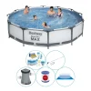 Swimming Pool Plus Zubehör - Bestway Steel Pro MAX 366x76 Cm - Rund