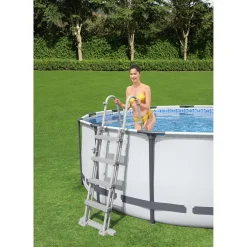 Bestway Steel Pro Max™ Frame Pool Komplett-Set, Rund, 427x122cm, 5612X -Garten- & Gewächshäuser Geschäft 0eba06cd17c2a8dccfd3ad8cdcc23beb
